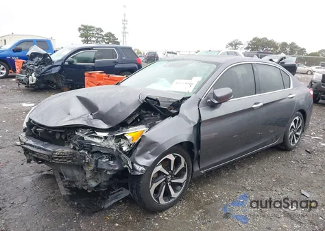 2017 Honda Accord Ex-L V6 from USA, damaged, VIN 1HGCR3F04HA030010